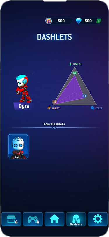 Nyan Dash UI Concept 1