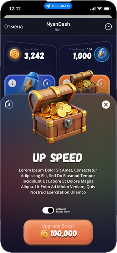 Nyan Spin UI Concept 2